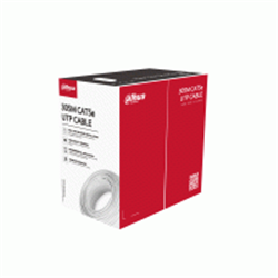 Matassa cavo UTP CAT5E lunghezza 305m con rip cord, conduttori in OFC/0,45mm, guaina in LSZH (CPR E Class)