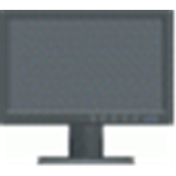 Monitor LCD 10" case plastico