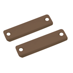 contatto magnetico plastico per supericie ultrapiatto -cavo 3 m - marrone