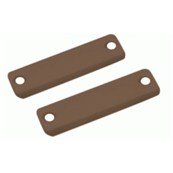 contatto magnetico plastico per supericie ultrapiatto -cavo 3 m - marrone