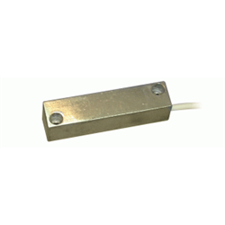 sensore sismico per superfici o grate in contenitore di alluminio con contatto magnetico in serie all