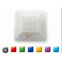 ripetitore ottico led multicolore 12/24Vcc lampeggianti IP65