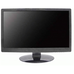 Monitor LCD con pannello industriale da 22" con involucro plastico adatto per il funzionamento continuo 24/7. Risoluzione schermo 1920X1080 FULL HD 16:9