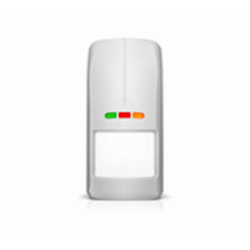 Rilevatore di movimento wireless da esterno a doppia tecnologia (IP-54), sensore crepuscolare integrato, senza staffa (grigio, compatibile con il sistema ABAX)