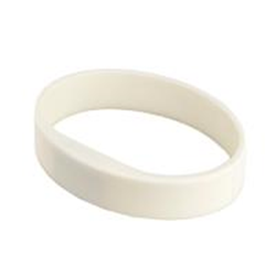 Bracciale di prossimità MIFARE DESFire EV2 (CSN e UTC). Silicone. Bianco. Confezione da 5 pezzi.