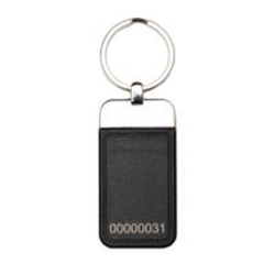 Tag di prossimità MIFARE DESFire EV2 (CSN e UTC). PA6 con anello metallico. Nero. Confezione da 5 pezzi.