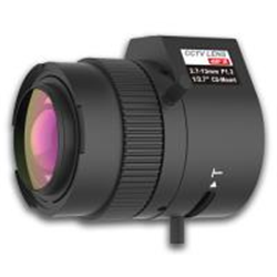 TruVision 1.3 - 3MPX Lens, 2.7 – 12mm VF, F1.2, CS Mount, 1/2.7 inch, CS, Auto Iris, IR Sensitive,  for 1.3 - 3MPX Box Cameras (sostituisce TVL-001)
