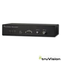 Decoder TruVision per 16 flussi video Full HD, 3 usctie (HDMI, VGA, BNC), 12 VDC