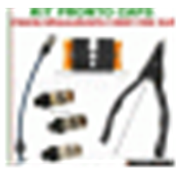 Kit con pinza, spelacavi e bnc.