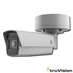 Telecamera TruVision Bullet analogica HD-TVI,  2MPX, ottica motorizzata con focale 2.7-13.5mm, True D/N, WDR, 80m IR HD-TVI Output, Coax OSD Control, 12VDC/24AC, IP67
