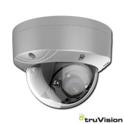 Telecamera TruVision Dome analogica HD-TVI, 2MPX, 2.8mm ottica fissa, True D/N, WDR, 30m IR HD-TVI Output, Coax OSD Control, 12VDC, IP67