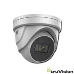 Telecamera TruVision Turret analogica HD-TVI, 5MPX, ottica motorizzata con focale 2.7-13.5mm, True D/N, WDR, HD-TVI Output, Coax OSD Control, 12VDC/24AC, IP67