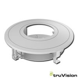 TruVision flush mount for S6 and M Series varifocal dome IP cameras