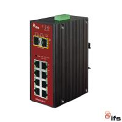 8-Port 10/100/1000 Base-Tx Copper Ports + 2-Ports 100/1000 SFP Managed Switch