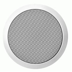Diffusore acustico da soffitto a plafone 10W 100V, diametro 20 cm (200mm), colore bianco. CPR