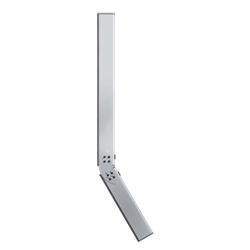 Diffusore a colonna (Line Array) 30W 100V, IP66, altezza 510mm, colore argento. CPR