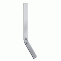 Diffusore a colonna (Line Array) 30W 100V, IP66, altezza 510mm, colore argento. CPR
