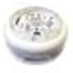 Base per rivelatori completa di avvisatore acustico e indicatore ottico bianco VID sistema wireless Fusion, inclusa di batterie. CPR
