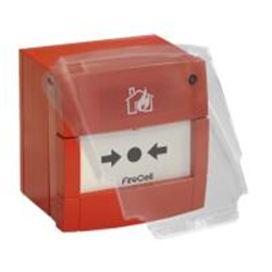 Avvisatore manuale di allarme ripristinabile con trasmissione wireless sistema Fusion. CPD