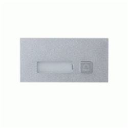 Modulo per VTO4202F-P in alluminio IP65 antivandalo IK07, 1 pulsanti
