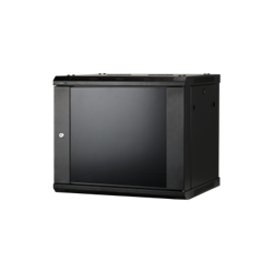 Cabinet rack 19” 9U in SPCC,  600x505x450 mm, capacità carico  40 kg
