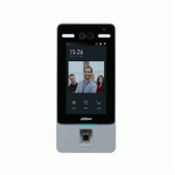 Terminale per rilevazione presenze e controllo accessi con riconoscimento facciale da interno, display LCD touch da 7", risoluzione 600x1024, tessere Mifare e password