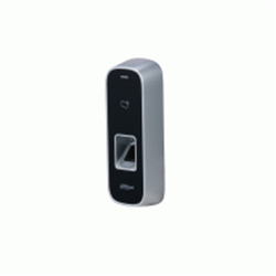 Lettore per il controllo accessi standalone da interno, display LCD, lettore impronte, tessere Mifare 