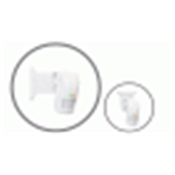 Supporto e distanziatore per montaggio a soffitto e parete per sensori da esterno: OPAL Plus, OPAL Pro, AOD-210 (colore bianco)