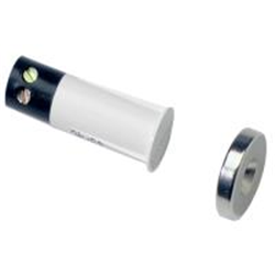 Contatto magnetico ad incasso con morsetti e magnete "mini" ad ampia portata.