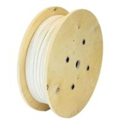Rivelatore lineare di calore non resettabile (cavo termosensibile digitale), temperatura di intervento 105°C, omologato UL/FM. Massima temperatura ambiente di installazione 69°C. Guaina esterna di protezione in PVC, colore bianca. Fornitura in matasse da