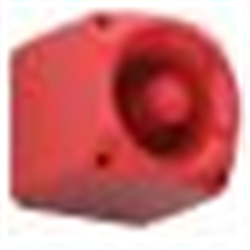 Sirena di allarme multitono ad alta potenza 110dBA@1mt tono 1, basso assorbimento per esterno, montaggio a parete. Grado di protezione IP66. Colore rossa. Certificata CPR EN54-3