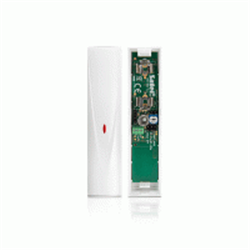 Rilevatore wireless universale multifunzione per PERFECTA . Il dispositivo può funzionare in una delle 5 modalità: contatto magnetico, contatto magnetico con ingresso tapparella, rilevatore d