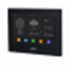 Monitor interno videocitofonico IP/Wi-Fi con finiture nere, display LCD TFT da 7", risoluzione 1024x600