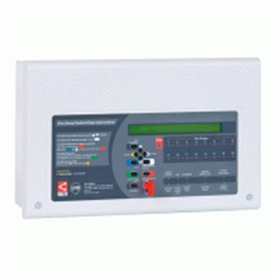 Panello ripetitore a 16 zone per centrali serie XFP, offre tutte le funzioni e i controlli della centrale Master XFP (livelli di accesso 1, 2 e 3).