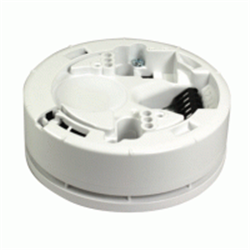 Base con sirena integrata da 92dB con isolatore per loop CAST in policarbonato bianco.