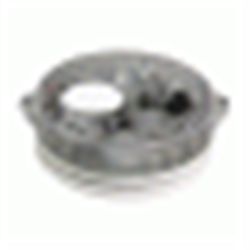Base con sirena integrata da 92dB e lampeggiante ottico C-3-8 con isolatore per loop Cast in policarbonato bianco.