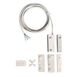 Contatto magnetico installazione a vista, Cavo supervisionato, EN Grade 3 & NFA2P 3 shields