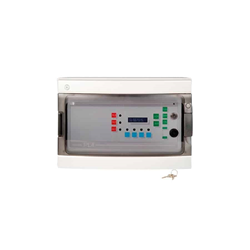 Centrale rivelazione gas equipaggiata di 4 ingressi 4-20mA espandibli a 12 (scheda STG/IN8-S) e ingresso seriale RS485 per rivelatori di gas indirizzati. 