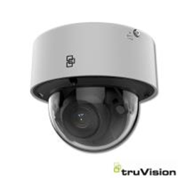 TruVision IP Indoor Dome Camera, H.265, 2MP, 2.8-12mm motorized lens, Super Low Light, WDR, true D/N, 30m IR,  Audio, Alarm, BNC, micro SD/SHDC slot, Intelligence, PoE (802.3-af) /12VDC, indoor, IK13