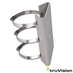 TruVision Pole Mount Adaptor for use with TVD-SNB (Stainless Steel)