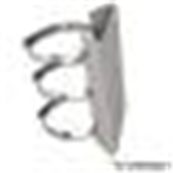TruVision Pole Mount Adaptor for use with TVD-SNB (Stainless Steel)