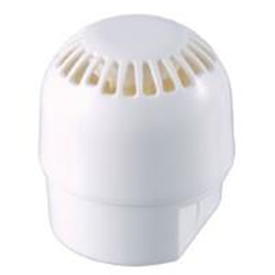 Avvisatore acustico da esterno multi tono autoalimentato dal loop, colore bianco. Base alta. Protezione IP65. CPD