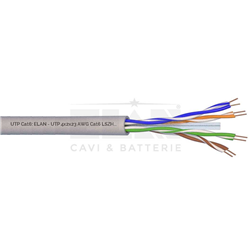 CAVO RETE DATI UTP CAT6 4X2X23AWG LSZH