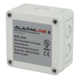 Modulo di fine linea in cassetta plastica IP65 (ricambio) per modulo di controllo ADELCU-2 AlarmLine Dgital EN.