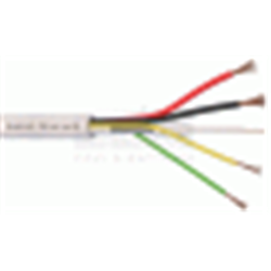 Cavo coassiale RG174 + 2x0,50 + 2x0,22, RAME, Ø 6.2mm . Fornito in matasse da 100m