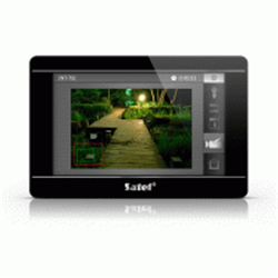 Controller touchscreen TFT 7” su bus.Visualizzazione immagini video. Versione Black