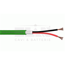 CAVO AUTOMAZIONE CANCELLI 2X0,50 DOPPIA GUAINA