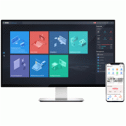 Licenza base per software DSSPRO con 16 canali video, espandibile mediante licenze aggiuntive