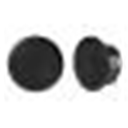 Diffusore acustico da soffitto a plafone 6W 100V, diametro 20 cm (199mm), colore nero. CPR