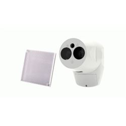 Rivelatore lineare di fumo Fireray One - motorizzato 5 -50m / 120m con Kit long range